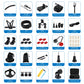 Set de 50 Accesorios para camara GoPro