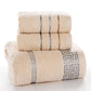 Set de 3 toallas de algodón 620g