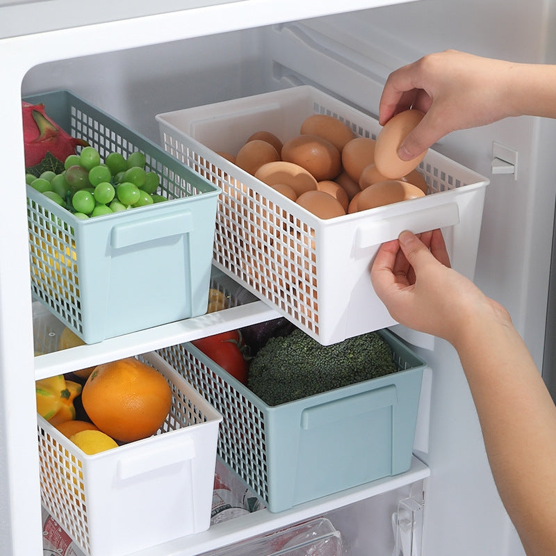 Organizador de refrigerador, organizador de despensa, 6 unidades, 6  unidades (blanco, 6 unidades)